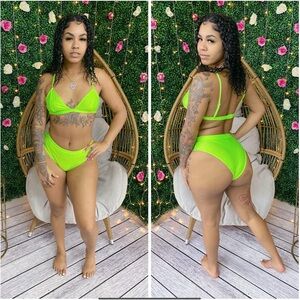 Neon Green Bikini